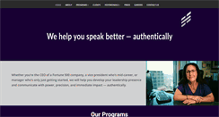 Desktop Screenshot of executivespeaking.net